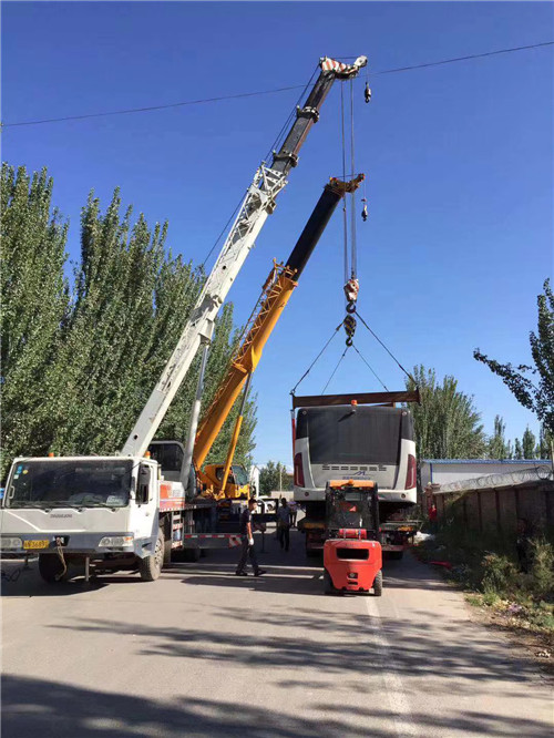 姜堰区港口集装箱搬运案例